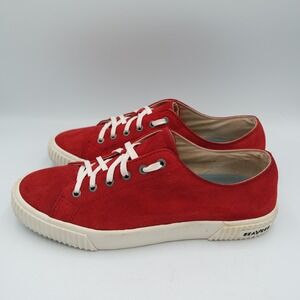 SeaVees Darby Womens Red Suede Sneakers Size 9.5
